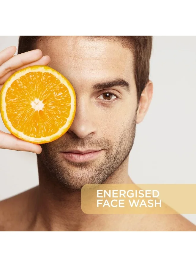 The Man Company  The Man Company Skin Brightening Vitamin C Face Wash with Turmeric and Niacinamide For Clean, Bright & Soft Skin I Oil Free Look I Unclog Pores, Instant Glow | Paraben Free - 75 ml  | Best Price UAE